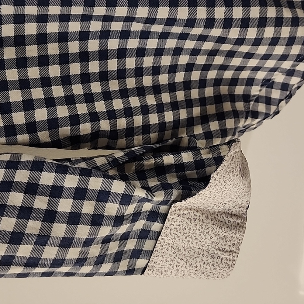 Paul Smith tailored slim fit brushed cotton shirt. 82% cotton 18% wool - Picture 2 of 6